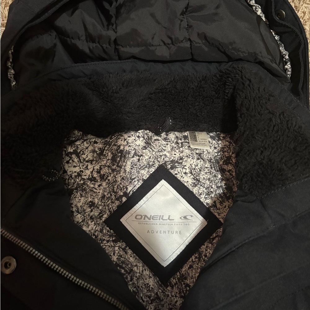 Women's O’Neill Black Journey Technical Parka size XS - Picture 5 of 5